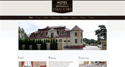Desktop Screenshot of palacowa.com.pl